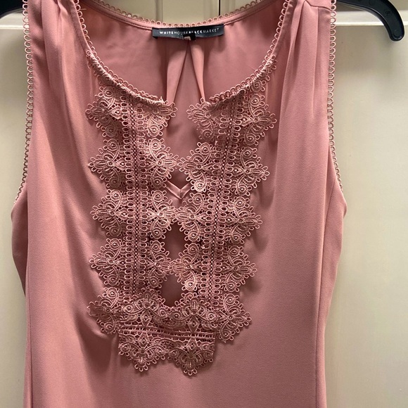 Dusty pink blouse from White House Black Market, size S in great condition. - Picture 1 of 5